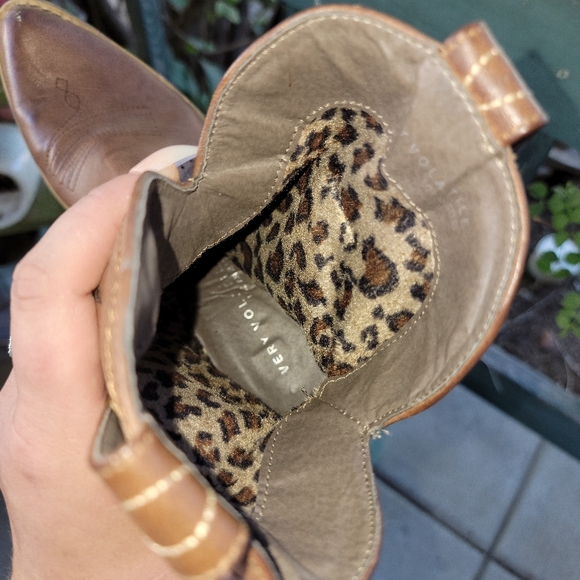 Cowgirl ankle booties, western heeled booties - Picture 6 of 9